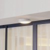 Lindby LED vonkajšie stropné svietidlo Naira, biele, senzor, 30 cm, IP65 - 9949021