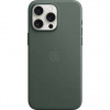 Kryt na mobil Apple iPhone 15 Pro Max FineWoven Case with MagSafe listovo zelené MT503ZM/A