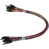 Joy-it RB-CB3-025 jumper káble Raspberry Pi®, Banana Pi, Arduino [20x zásuvka drôtového mostíka - 20x zásuvka drôtového mostíka] 25.00 cm farebná; RB-CB3-025