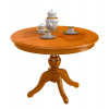 Jídelní stůl kulatý 105 cm, 06x534, ořech antik