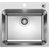 Blanco Supra 500-IF/A nerezový drez 54x50 cm oceľová 526355