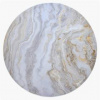 Podložka pod stoličku AROZZI Zona Floorpad White Marble 121 cm AZ-ZONA-PAD-WTM