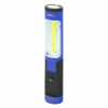 Svietidlo montážne COB 3W+5LED 25/220lm 3xAAA - modrá-čierna