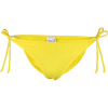 Calvin Klein STRING SIDE TIE žltá Dámsky spodný diel plaviek M