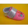 Detské kožené capačky D.D.Step K1596-61702 strawberry BAREFOOT