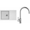 Set Sinks G4228 (dřez Linea 780 Milk 28 + baterie Vitalia Chrom - lesklý)