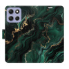 Flip pouzdro iSaprio - Motorola Moto G86 5G - Emerald 02 s kapsičkami na karty (Flipové knížkové pouzdro, obal, kryt iSaprio s přihrádkami na karty a motivem)