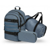 Školní set BAAGL Skate Dust Blue: batoh, penál, sportovní taška