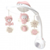 Infantino 3 in 1 Projector Dusty Pink hudobný kolotoč