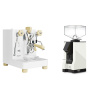 Lelit Bianca PL162T V3, white + Eureka Mignon Silenzio, BL white