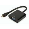 Digitus HDMI D ( Micro-HDMI ) na VGA Převodník, audio DA-70460 DA-70460