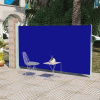 Bočná markíza na terasu/balkón 160x300 cm, modrá-ForU-41045