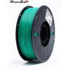 XtendLAN TPU filament 1,75mm priehľadný zelený 1kg