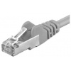 Premiumcord sp6asftp150 Patch, CAT6a S-FTP, RJ45-RJ45, AWG 26/7, 15m, šedý
