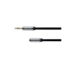 Kabel Jack 3,5mm konektor/Jack 3,5mm zdířka 1m KRUGER & MATZ KM0315