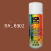 Farba v spreji akrylová TECH RAL 8002 lesklá 400 ml