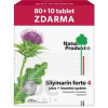 NATURPRODUKT CZ spol. s r.o. NaturProdukt Silymarin forte 4 tbl pečeň + imunitný systém (80+10 zadarmo) (90 ks)