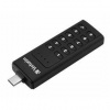 USB flashdisk Verbatim Keypad Secure, 32GB USB-C (49430) čierny