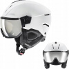 Lyžiarska prilba Uvex Instinct Visor White Black Mat M 56-58cm