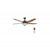 | Lucci air 213175 - LED Stropný ventilátor LOUISVILLE 1xGX53/18W/230V hnedá + DO | 213175