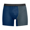 Merino boxerky ORTOVOX 150 Essential Boxer Briefs M Deep Ocean Modrá XL