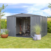 Spacemaker 1010 kovový záhradný domček 297 x 313 x 198 cm, šedá farba Spacemaker
