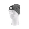 Čiapka CXS TYNAN s LED svetlom Veľkosť: UNI, Farebnosť: Šedá