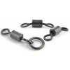 Obratlík s Krúžkom Fox Edges Flexi Ring Swivel 10ks Veľ. 10