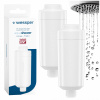 Sprchový filter Wessper AquaShower KDF na tvrdú vodu biely 7500l