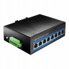 SWITCH PoE 8-port IF1008P 8x30W 10/100 priemyselný