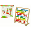 Lean Toys Drevené farebné počítadlo