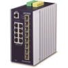 Planet IGS-6325-8T8S priemyselný L3 switch, 8x1Gb, 8x2.5Gb SFP, 12-48VDC, -40 ~ 75 ° C, IP30, fanless