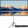 Ekran projekcyjny ALR 80 cali 4K ULTRA HD pre PRENOSNÉ DOMÁCE KINO
