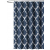 DuraHome Kúpeľňový záves 180 × 180 cm PES, vzorovaný_CY-213754