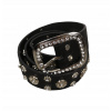 Opasok - 32 Black Belt, Gray - Dámsky produkt (Pánsky kožený pás Pierre Cardin Black Automat)