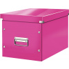 Leitz Click&Store Wow box štvorcový ružový A4