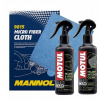 Sada motul M1 Clean visor + M2 clean helmet + 9815 mikrovlákno - DARČEK D