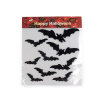 Stoklasa Gelové samolepky Halloween / čarodějnice - 4 černá netopýr