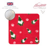 DRYBED Premium Vet Bed XMAS Vianočný škriatok červený 150 x 100 cm