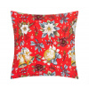Bellatex Polštářek VÁNOCE 40x40 cm Vánoce hvězda Červená,Šedá,Zlatá
