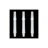 Násadky na šípky L-Style Straight 190, biele, krátke, 19mm