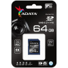 ADATA SDXC karta 64GB UHS-I U3 Class 10, Premier Pro (R: 95MB / W: 60MB) ASDX64GUI3V30S-R