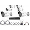 8MPx IP kamerový set UNIVIEW 6+1 (mini tubus)