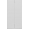 Topeshop SD-90 biela matná šatníková skriňa