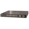 Planét GS-4210-24P4C L2 switch, 28x1Gb, 4x1Gb SFP, 24x PoE 802.3at 220W