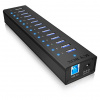 ICY BOX IB-AC6113 USB 3.2 Gen 1 (3.1 Gen 1) Type-B 5000 Mbit/s Čierna (IB-AC6113)