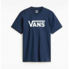 Vans Classic Short Sleve Navy White Pánske Trička Veľkosť XL