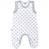 NEW BABY Dojčenské dupačky New Baby Classic II sivé s hviezdičkami Veľ. 62