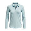 Under Armour UA Zinger MicroStripe LSPolo-BLU