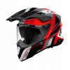 Enduro prilba so štítom, dual, kompozit AIROH COMMANDER 2 Skip Red Gloss S